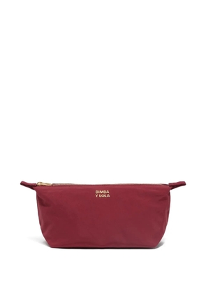 Bimba y Lola zip-fastening make up bag - Red