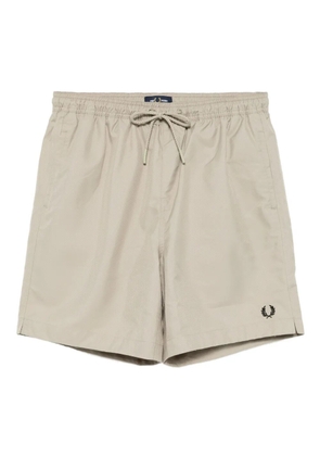 Fred Perry elasticated waistband swimshorts - Grey