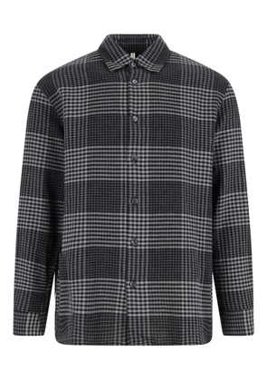 Sunflower checked long-sleeved shirt - Grey