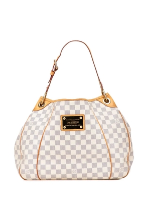 Louis Vuitton Pre-Owned 2008 Damier Azur Galliera PM shoulder bag - White
