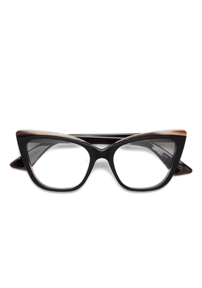 Marni Eyewear cat-eye frame glasses - Brown