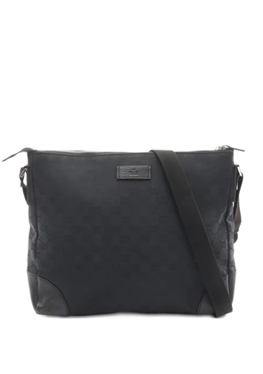 Gucci Pre-Owned 2000s GG canvas shoulder bag - Black