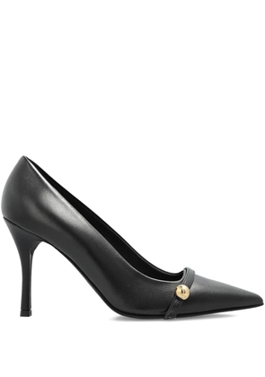 Furla 100mm leather heeled pumps - Black
