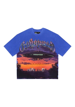 GODSPEED U.A.P graphic T-shirt - Blue