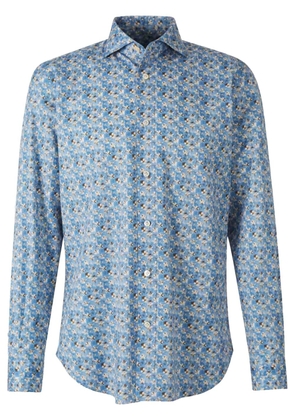 Vincenzo Di Ruggiero cotton shirt - Blue