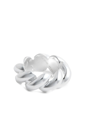 LIE STUDIO Christine twisted ring - Silver
