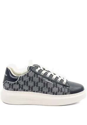 Karl Lagerfeld monogram jacquard sneakers - Grey