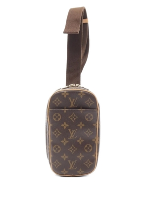Louis Vuitton Pre-Owned 2010 Pochette Ganju body bag - Brown