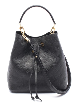 Louis Vuitton Pre-Owned 2021-2025 Monogram Empreinte Neonoe MM bucket bag - Black