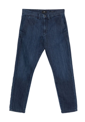 7 For All Mankind cotton-blend jeans - Blue