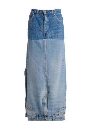 A.W.A.K.E. Mode Mirror Effect skirt - Blue