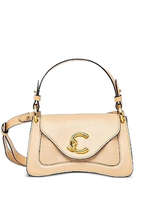 Coccinelle leather cross body bag - Neutrals