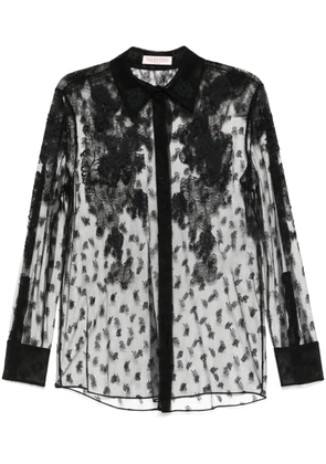 Valentino Garavani lace shirt - Black