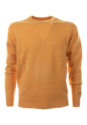 MC2 Saint Barth crew-neck logo-embroidered sweater - Brown