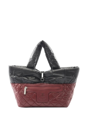 CHANEL Pre-Owned 2009-2010 Small Nylon Coco Cocoon tote bag - Black