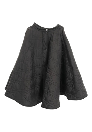 Christian Dior Pre-Owned 2010s quilted midi skirt - Black
