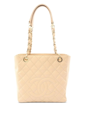 CHANEL Pre-Owned 2010-2011 Matelasse Chain handbag - Neutrals