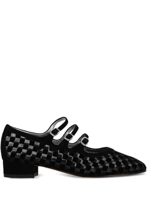 Carel Paris 40mm Kina pumps - Black