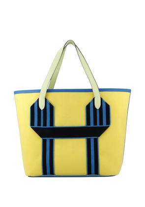 Hermès Pre-Owned 2023 Toile and Clemence Pursangle tote bag - Blue