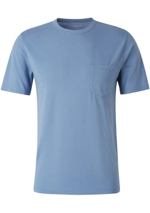 Officine Generale patch-pocket T-shirt - Blue