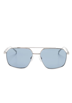 Alexander McQueen Eyewear pilot-frame sunglasses - Silver