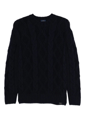 Paul & Shark merino wool sweater - Black