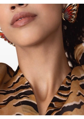 SILVIA FURMANOVICH 18K yellow gold diamond earrings