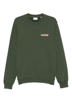 Les Deux Racing crew-neck sweatshirt - Green