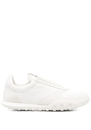 Jil Sander suede sneakers - White