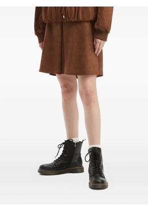 tout a coup pleated mini skirt - Brown