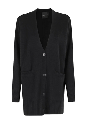 Roberto Collina button-up cardigan - Black