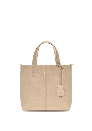 MAISON de SABRÉ Small Leather Soft Tote - Neutrals