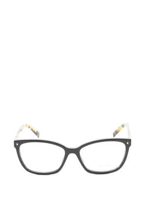 Prada Pre-Owned 2010s tortoiseshell-effect glasses - Black