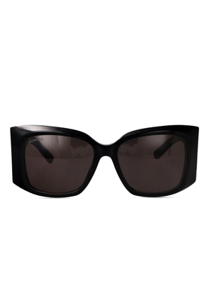 Balenciaga Eyewear logo geometric sunglasses - Black