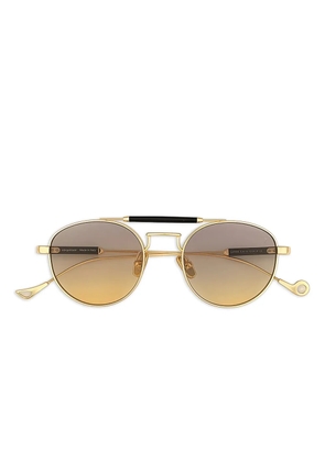 Eyepetizer round-frame sunglasses - Gold