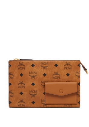 MCM Aren Standing cross body bag - Brown