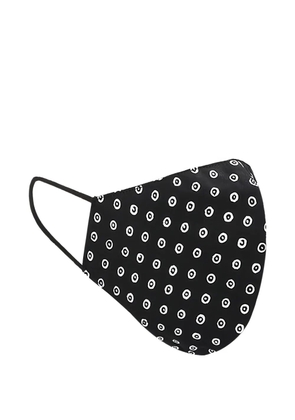 10 CORSO COMO circle-print face mask - Black