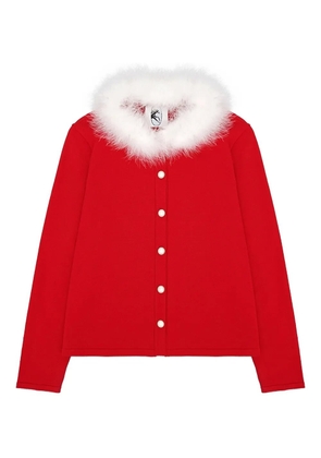 Sleeper Miss Kitty cardigan - Red