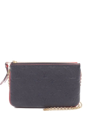 Louis Vuitton Pre-Owned 2020 Monogram Empreinte double-zip shoulder bag - Red