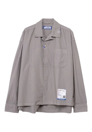 in･stru(men-tal). long-sleeve patch-pocket shirt - Grey
