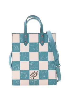 Louis Vuitton Pre-Owned 2021-2025 Damier Checkerboard Sac Plat XS satchel - Blue