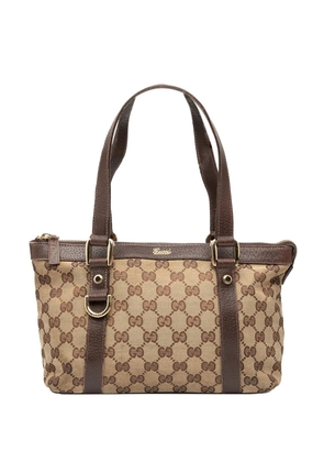 Gucci Pre-Owned 2000-2015 GG Canvas Abbey D Ring tote bag - Brown