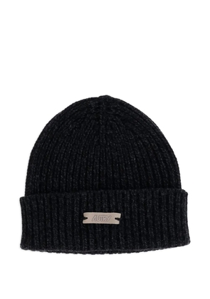 Autry ribbed beanie - Black