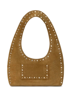 Gimaguas Franca studded shoulder bag - Brown