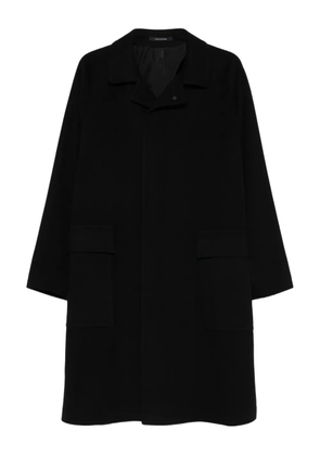 Tagliatore Loyds raglan coat - Black