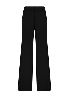 Genny concealed-fastening trousers - Black