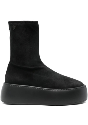 Giuseppe Zanotti platform ankle boots - Black