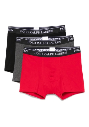 Polo Ralph Lauren logo-waistband boxers (pack of three) - Red