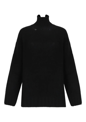 Douuod Rame high-neck sweater - Black