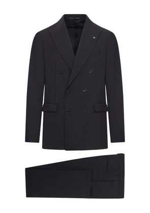 Tagliatore double-breasted suit - Black
